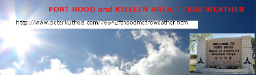 Fort Hood Area Weather